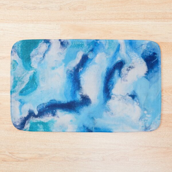 Item preview, Blue Ocean Marble Waves designed and sold by RossWilson12.