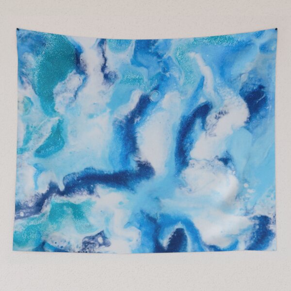 Item preview, Blue Ocean Marble Waves designed and sold by RossWilson12.