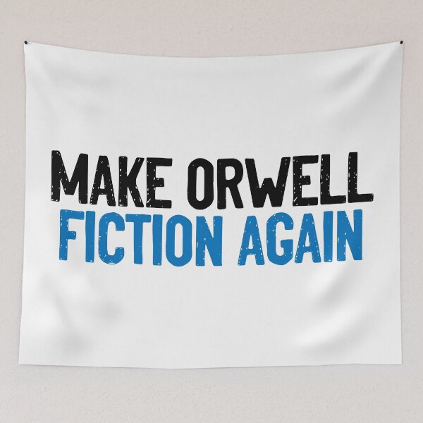 Item preview, Make Orwell Fiction Again Covid designed and sold by Sour Soul.