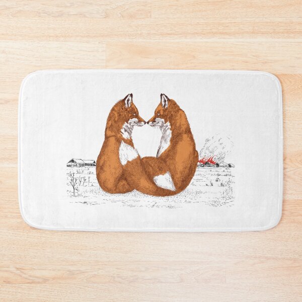 Item preview, Foxes in love designed and sold by WildDot.