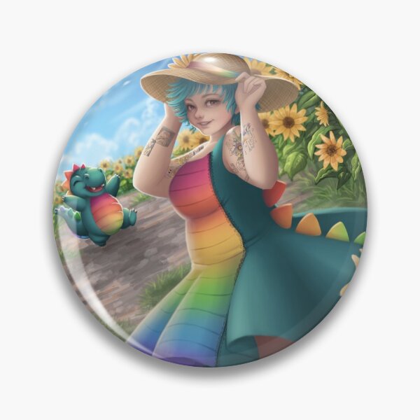 Artikelvorschau, Sommer Regenbogen und Zilla entworfen und verkauft von RainbowZilla.