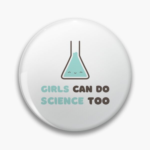 Item preview, Girls can do science too designed and sold by windcolors.