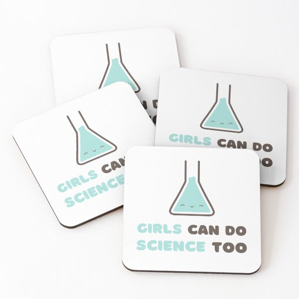 Item preview, Girls can do science too designed and sold by windcolors.