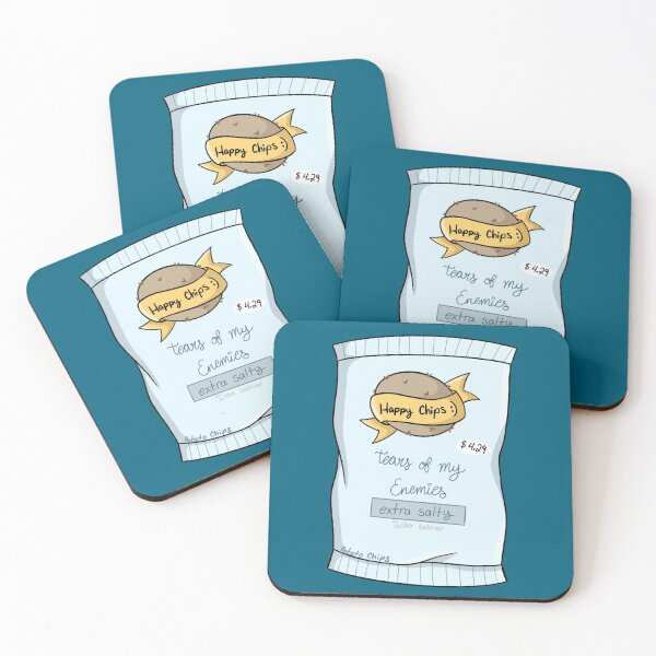Item preview, Tears of my enemies chips designed and sold by ArtsyOlea.
