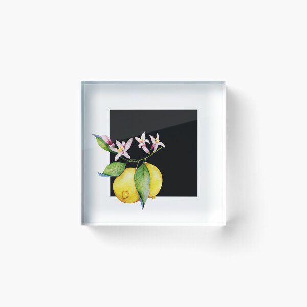 Item preview, Watercolor lemon suprematism designed and sold by AnjeseAnna.
