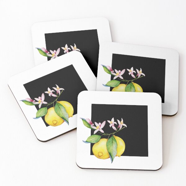 Item preview, Watercolor lemon suprematism designed and sold by AnjeseAnna.
