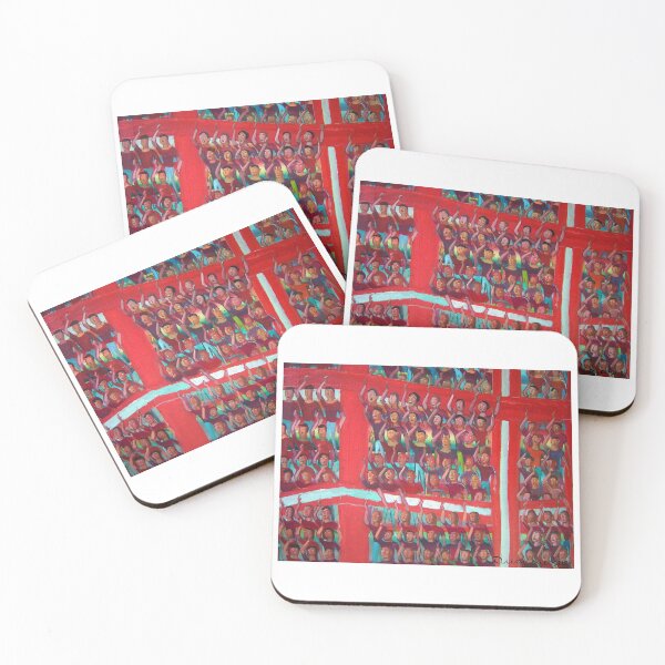 Item preview, Great red grandstand designed and sold by Diego Manuel Rodriguez.