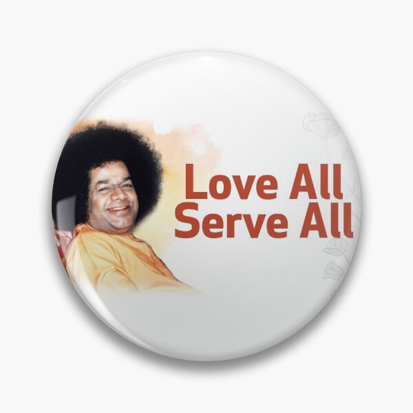 Item preview, Sathya Sai Baba Love All Serve All designed and sold by sathyas-corner.