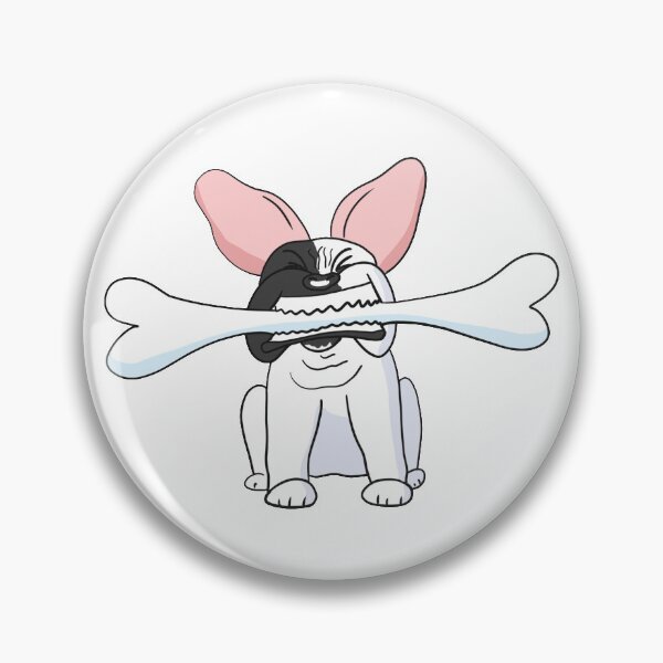 Aperçu de l'œuvre Frenchie (blanc) créée et vendue par studiodenny.