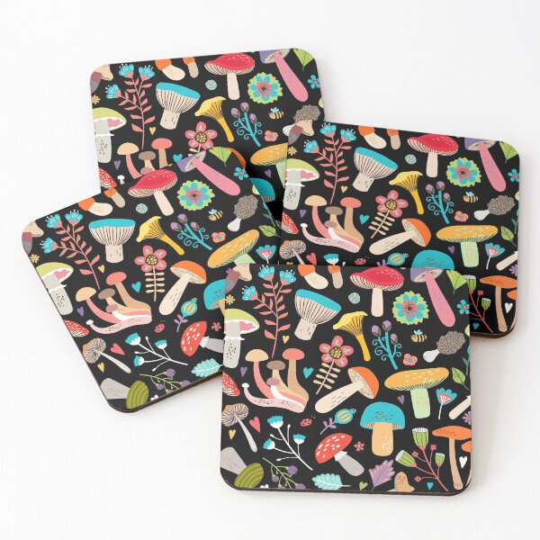 Item preview, Colorful Mushrooms designed and sold by MHabeeb.