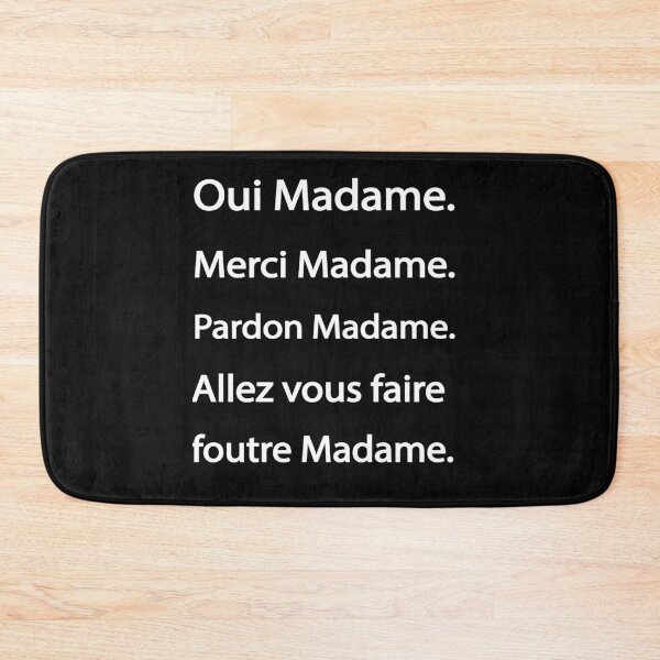 Item preview, Arsène Lupine Yes madam thank you madam sorry madam designed and sold by Jayteezy.