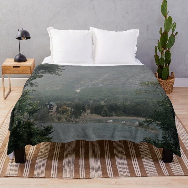 Item preview, Foggy lake in the mountains designed and sold by julidescole.