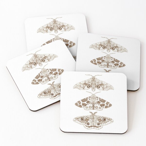 Item preview, Moths designed and sold by WildDot.