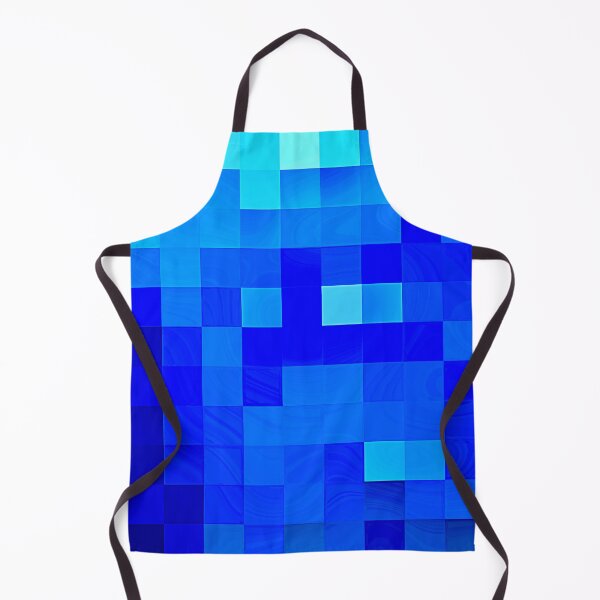Item preview, Blue Pixel Mess Absolutely Impossible Pattern  designed and sold by LJWDesigns.