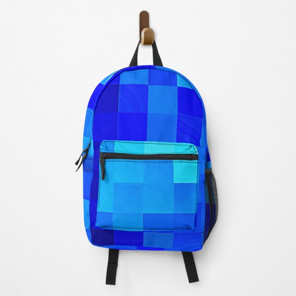 Item preview, Blue Pixel Mess Absolutely Impossible Pattern  designed and sold by LJWDesigns.