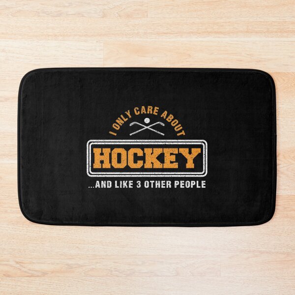 Item preview, I Only Care About Hockey And Like 3 Other People Rink Hockey Goalie Net Goalkeeper Athlete Hockey Stick Goal Puck designed and sold by shirti.