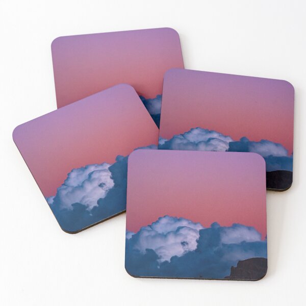 Item preview, Vintage Blue Cloud Inversion in a Purple Sky After Sunset designed and sold by dreamline-designs.