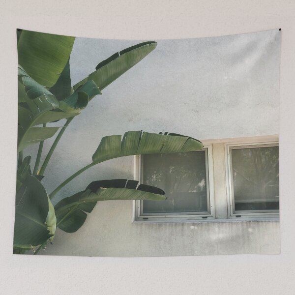 Item preview, Banana tree on a white wall designed and sold by julidescole.