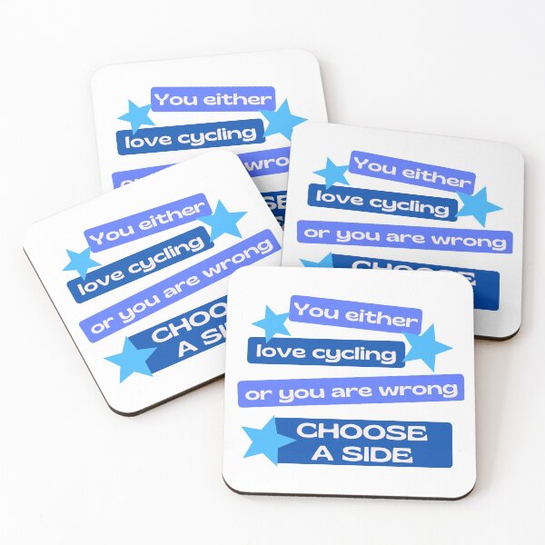Item preview, You either love cycling or you are wrong. Choose a side. designed and sold by TheGreenGoat.
