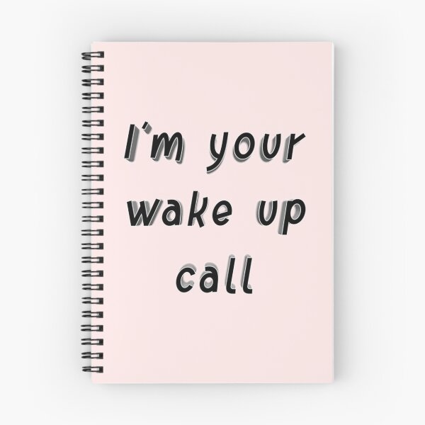 Item preview, *I'm your wake up call* designed and sold by ITALY-Roselli-.