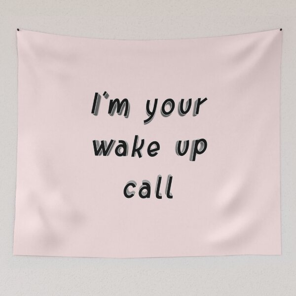 Item preview, *I'm your wake up call* designed and sold by ITALY-Roselli-.