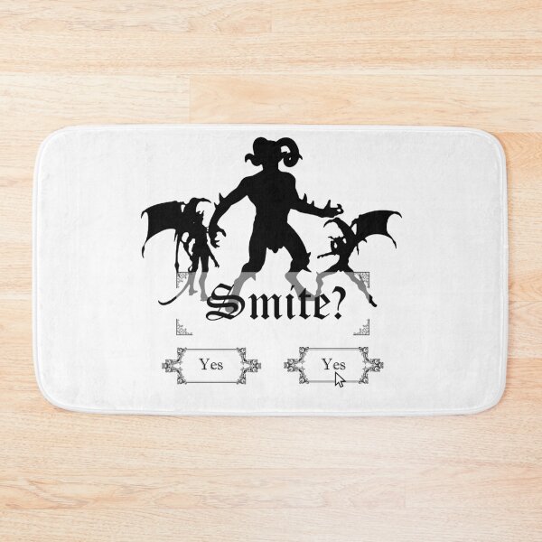 Item preview, Smite? (Black Graphic) designed and sold by Art by Papikins.