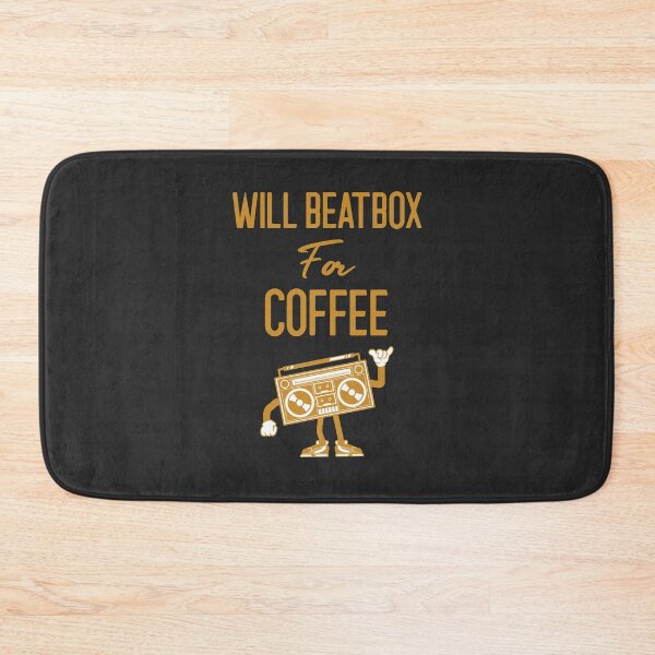 Item preview, Will Beatbox For Coffee - Funny Hip Hop Gift designed and sold by EricJP.