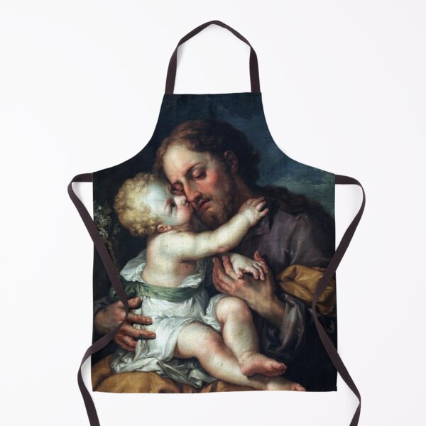 Item preview, Saint Joseph with Jesus Christ as a baby, Museo Lázaro Galdiano designed and sold by The Great Art.
