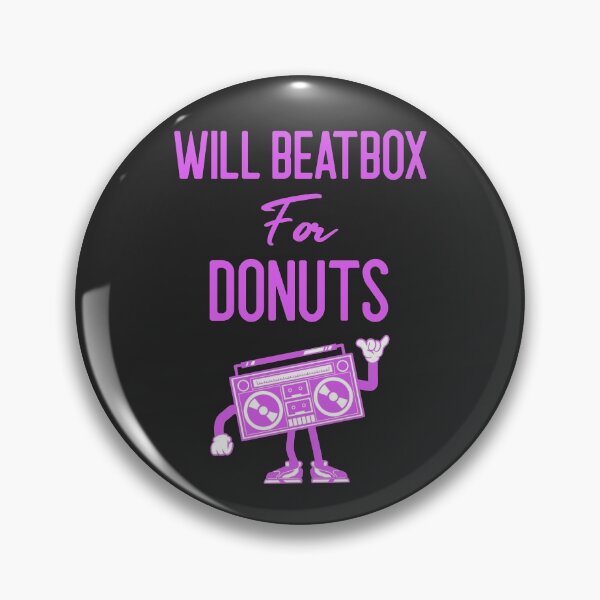 Item preview, Will Beatbox For Donuts - Funny Hip Hop Gift designed and sold by EricJP.