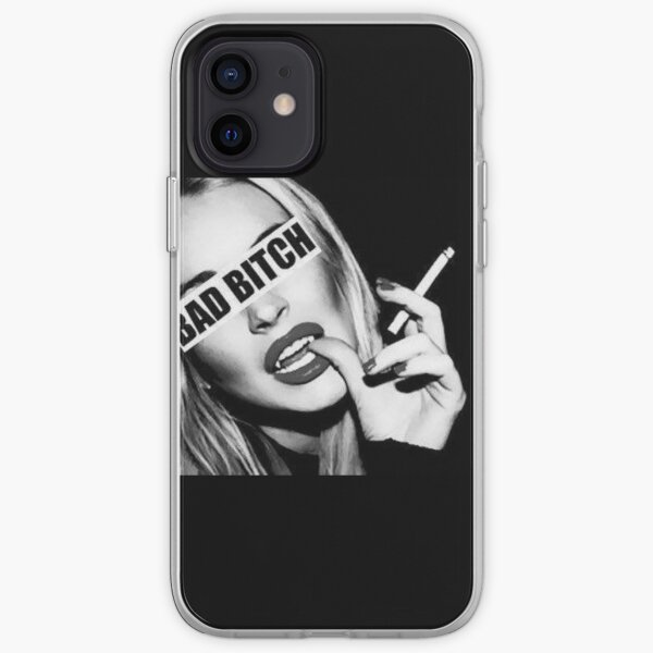 Mauvaise chienne de fumer Coque souple iPhone