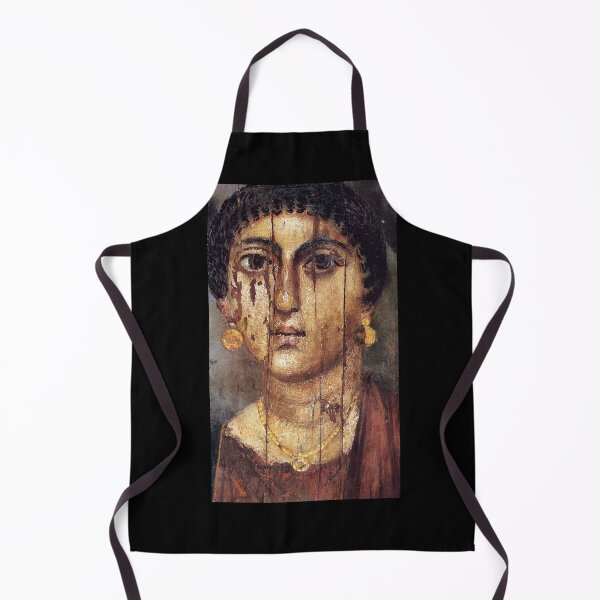 Item preview, Fayum mummy portrait ancient Egypt woman designed and sold by The-Roman-Lady.