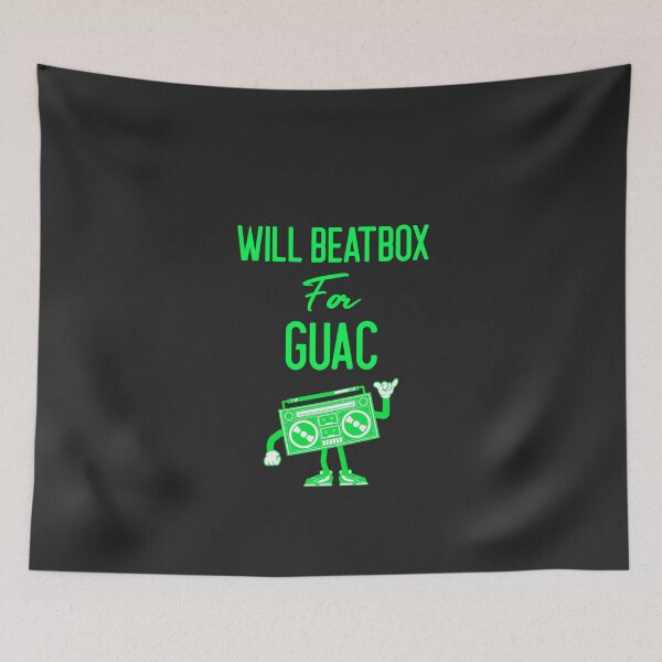 Item preview, Will Beatbox For Guac - Funny Hip Hop Gift designed and sold by EricJP.
