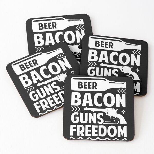 Item preview, Beer Bacon Guns Freedom  designed and sold by Mesyo.