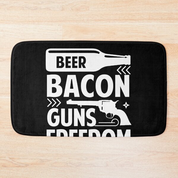 Item preview, Beer Bacon Guns Freedom  designed and sold by Mesyo.