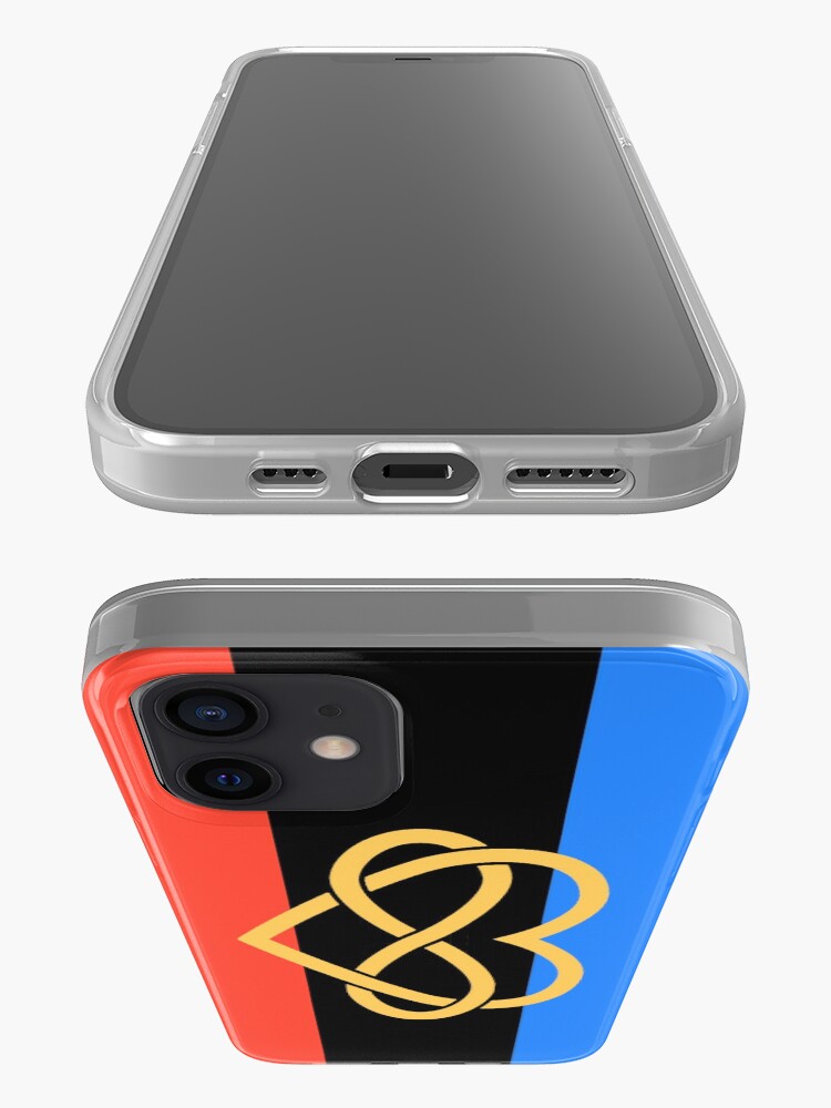Alternate view of Polyamory Flag iPhone Case & Cover
