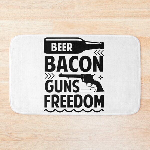 Item preview, Beer Bacon Guns Freedom  designed and sold by Mesyo.