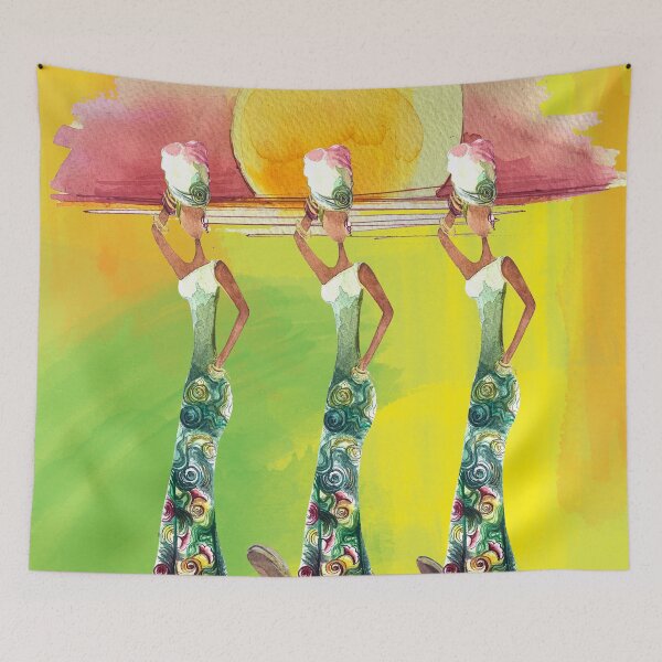 Item preview, African Silhouette designed and sold by Bliss Find And Design.