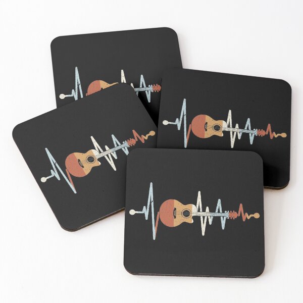 Item preview, Guitar guitarist heartbeat designed and sold by MisterMacadamia.