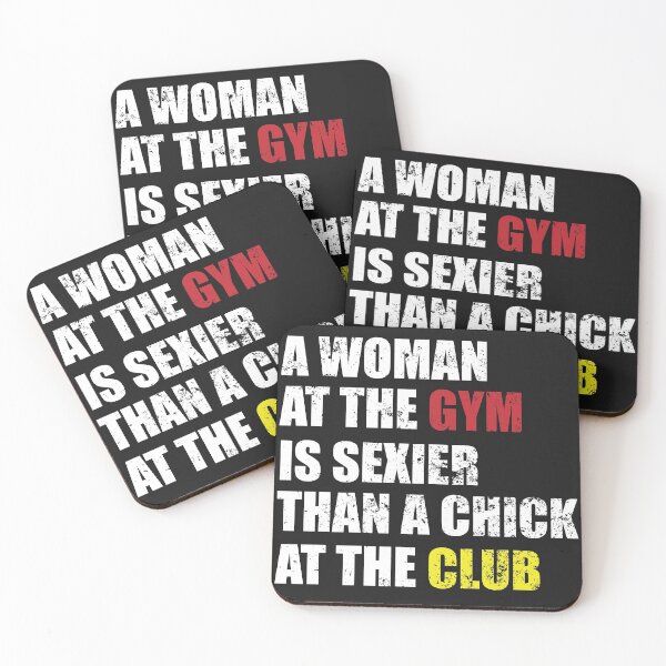 Item preview, A Women At The Gym Is Sexier Than a Chick At The Club designed and sold by OnTheTrend.