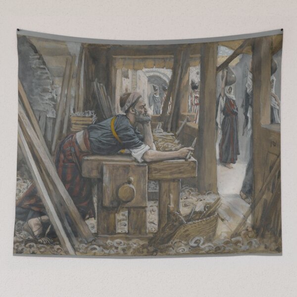 Item preview, The Anxiety of Saint Joseph, James Tissot designed and sold by The Great  Art.