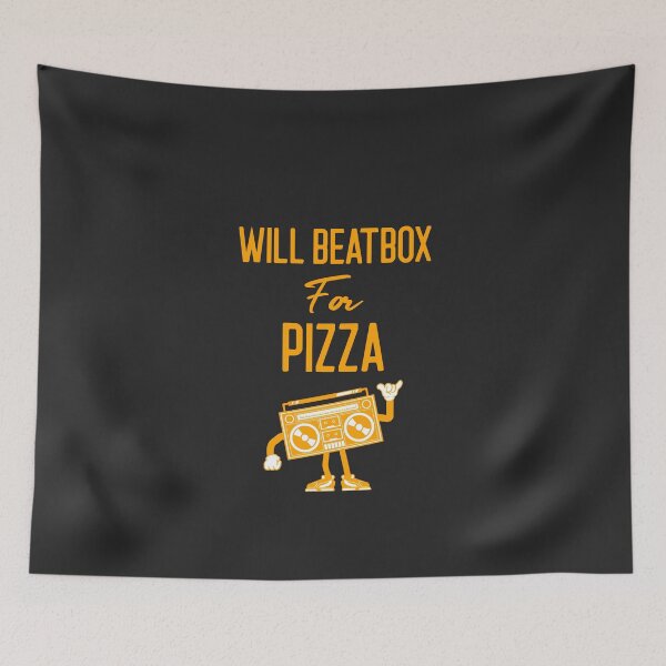 Item preview, Will Beatbox For Pizza - Funny Hip Hop Gift designed and sold by EricJP.