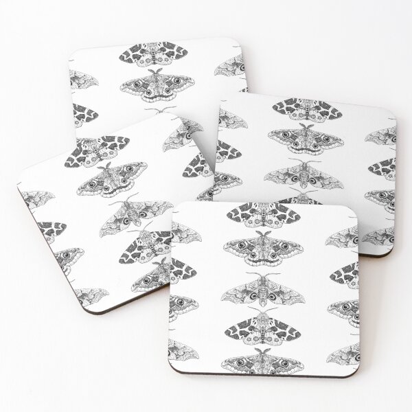 Item preview, 3 moths designed and sold by WildDot.
