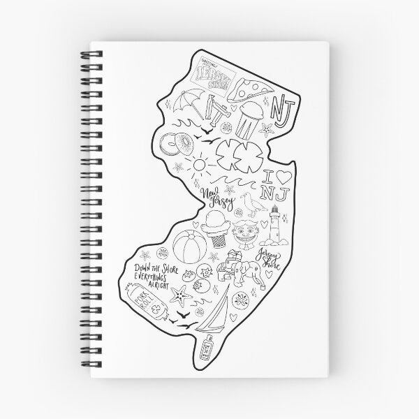 Item preview, Jersey Shore Doodle  designed and sold by DanaElyse.