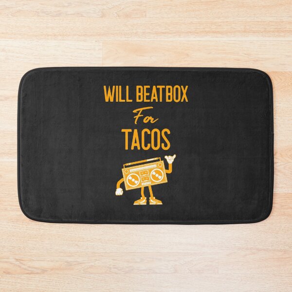 Item preview, Will Beatbox For Tacos - Funny Hip Hop Gift designed and sold by EricJP.