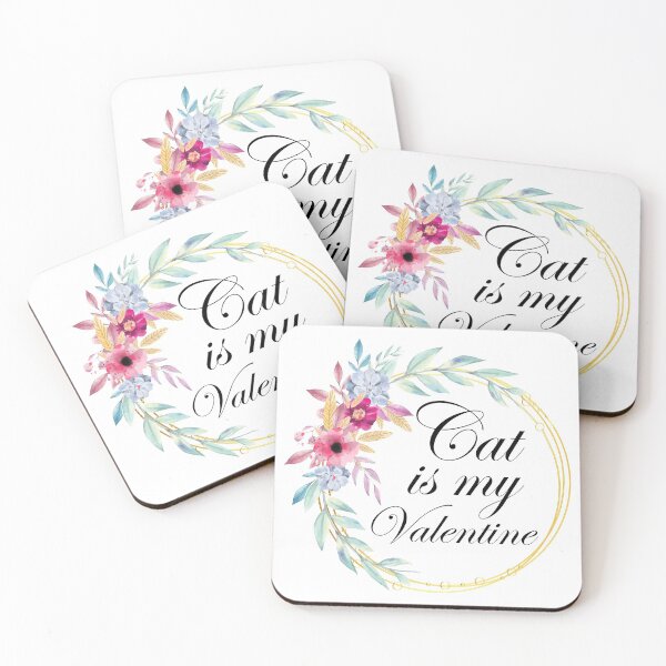 Item preview, Cat is my Valentine designed and sold by Coffisher.
