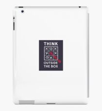 Think outside the box iPad Case/Skin