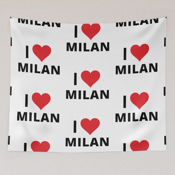 Item preview, I Love Milan (light) designed and sold by mugify.