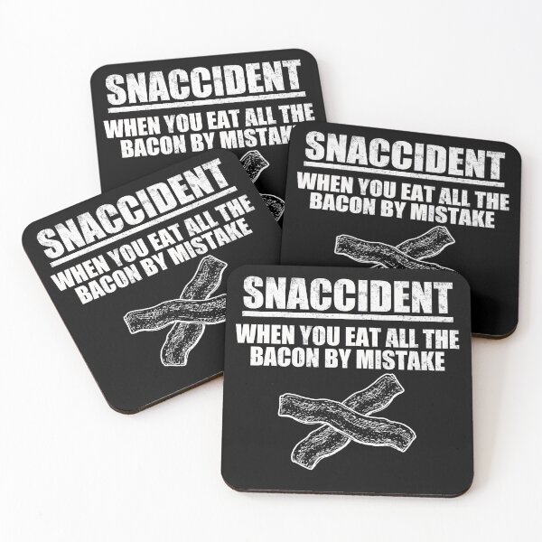 Item preview, Snaccident When You Eat All The Bacon By Mistake designed and sold by Mesyo.