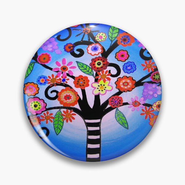 Item preview, colorful flowers paint designed and sold by kokiii Designs.