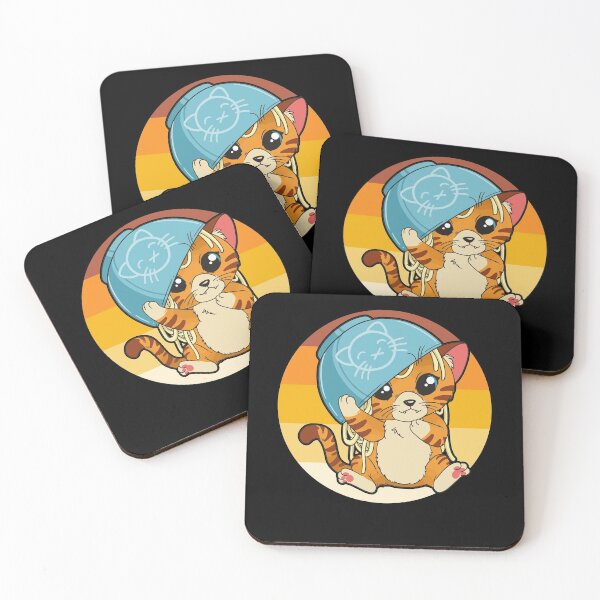 Item preview, Ramen and little cute cat bay Kawaii designed and sold by FalkDania.